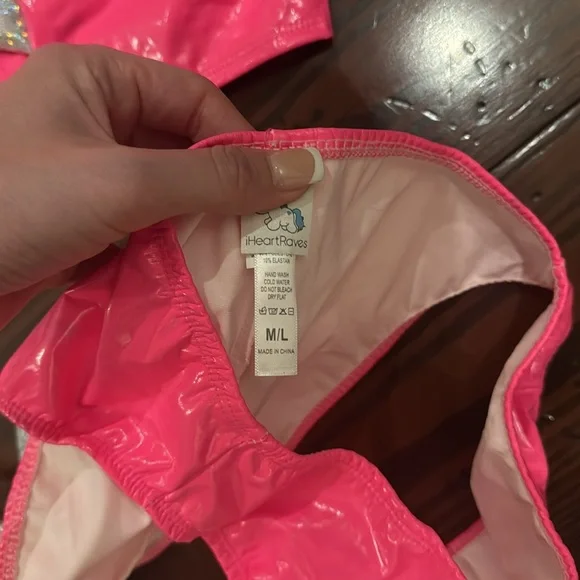 IHEARTRAVES Pink Dinosaur Costume Set iheart - Picture 7 of 7